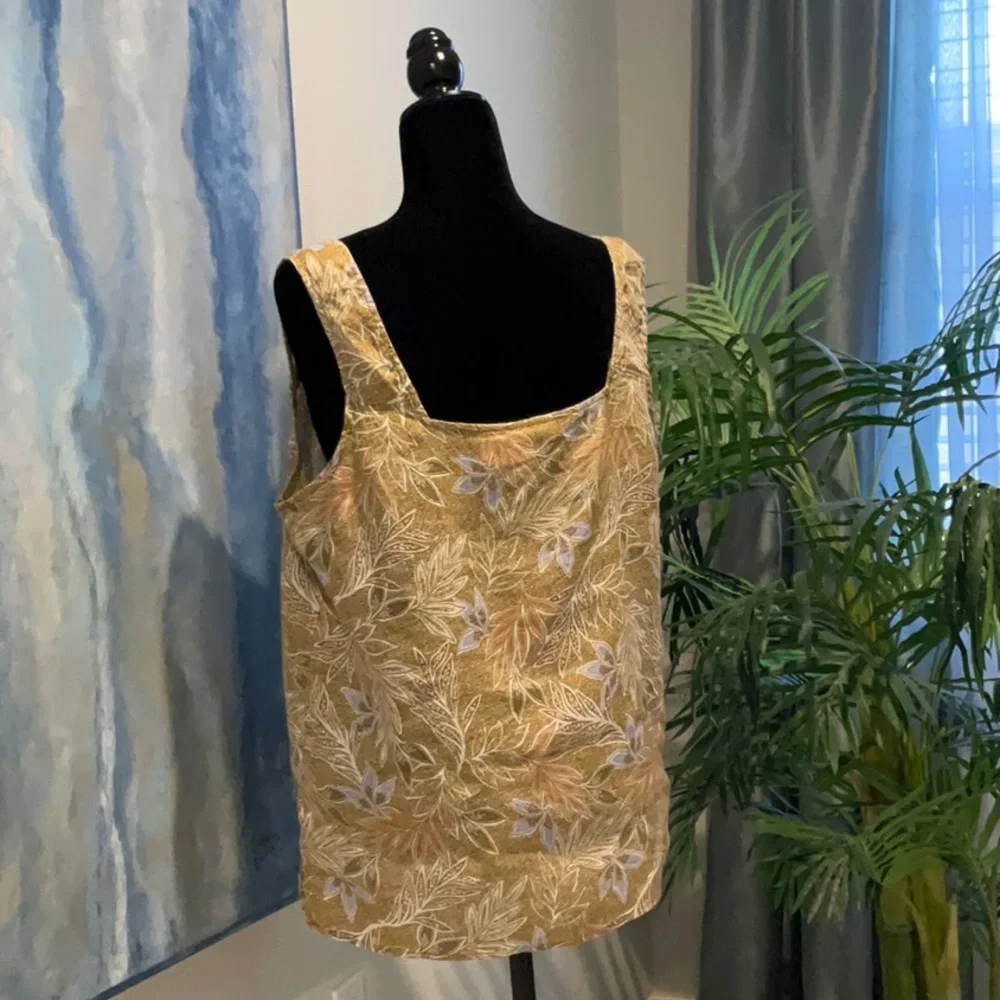 Cynthia Rowley Linen Top - Picture 3 of 4